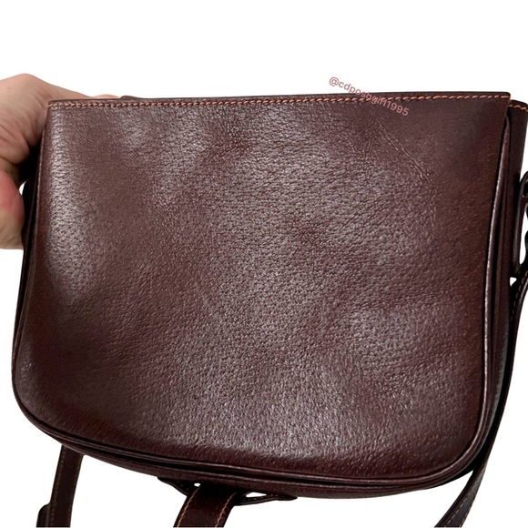 Vintage 1970s Gucci Ophidia Canvas monogram leather Flap accordion shoulder bag - Picture 10 of 16